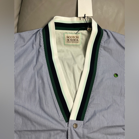 NWT - Scotch & Soda Men’s Tennis Jacket - Size L , XL - Picture 7 of 13